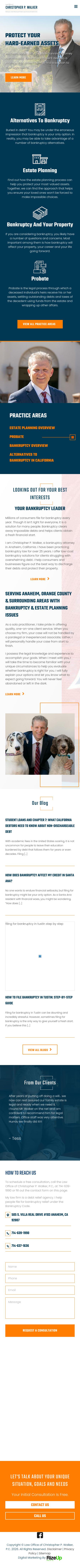 Law Office of Christopher P. Walker, P.C. - Anaheim Hills CA Lawyers