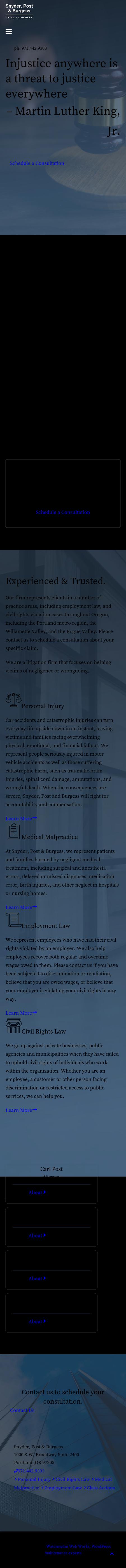 Law Office of Daniel Snyder - Portland OR Lawyers