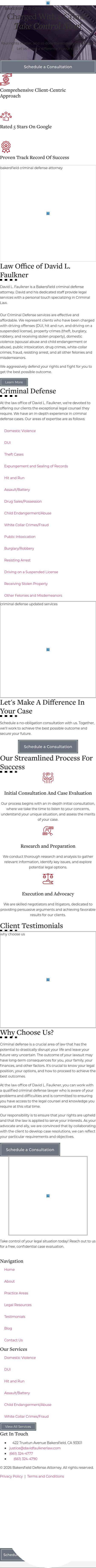 Law Office of David L. Faulkner - Bakersfield CA Lawyers
