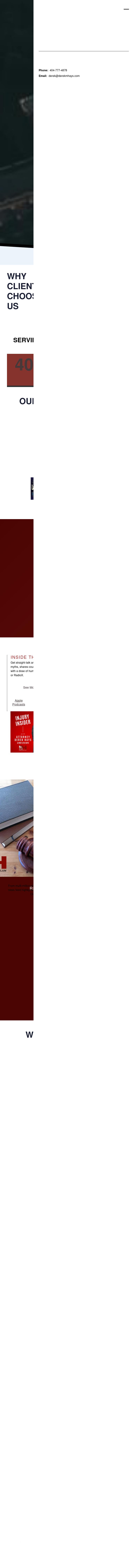 Law Office of Derek M. Hays - Lawrenceville GA Lawyers
