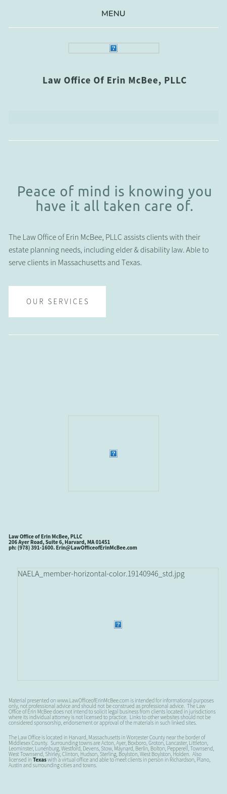 Law Office of Erin McBee - Harvard MA Lawyers