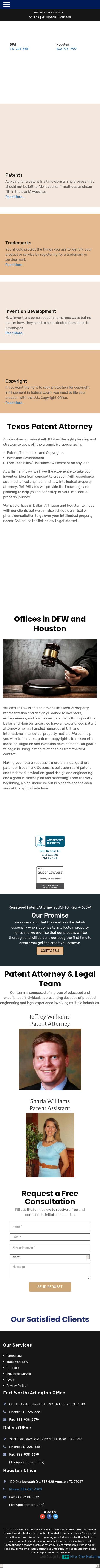 Law Office of Jeff Williams PLLC - Arlington TX Lawyers