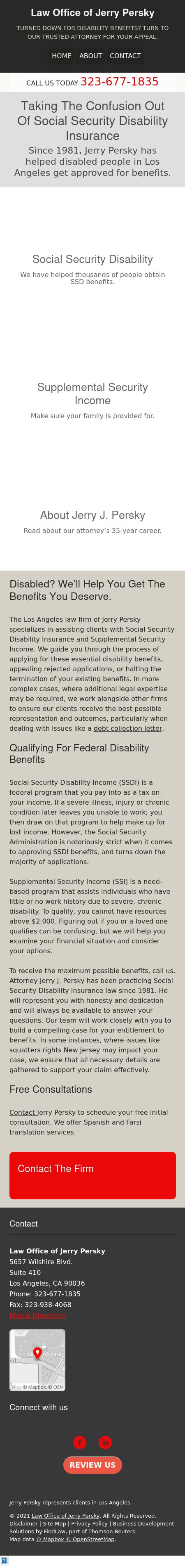 Law Office of Jerry Persky - Los Angeles CA Lawyers