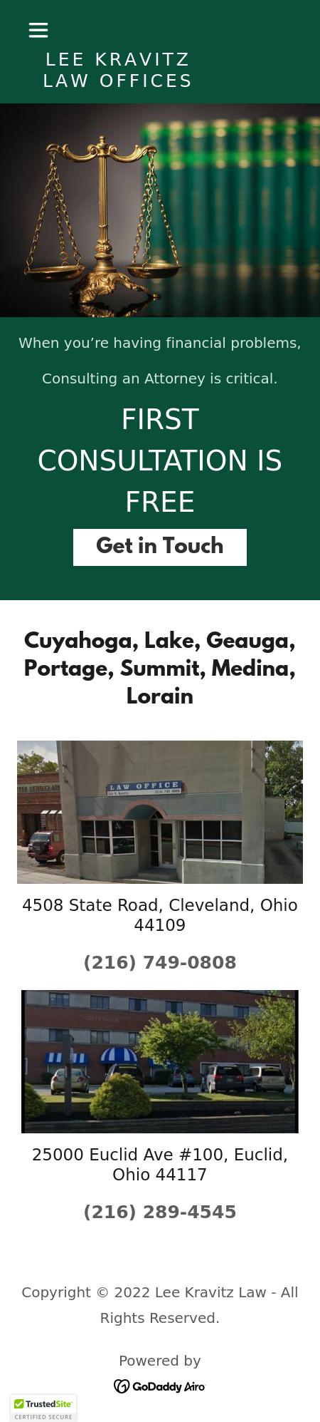 Law Office of Lee R. Kravitz - Cleveland OH Lawyers