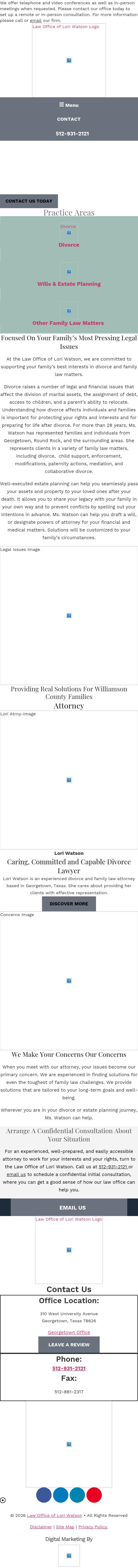 Law Office of Lori Watson - Georgetown TX Lawyers