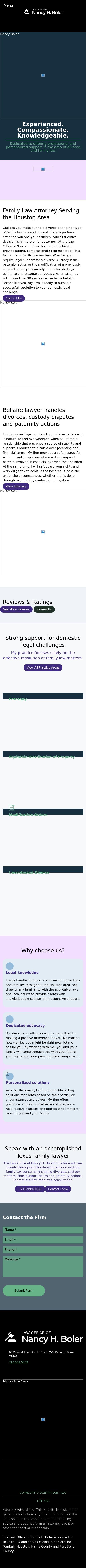 Law Office of Nancy H. Boler - Bellaire TX Lawyers