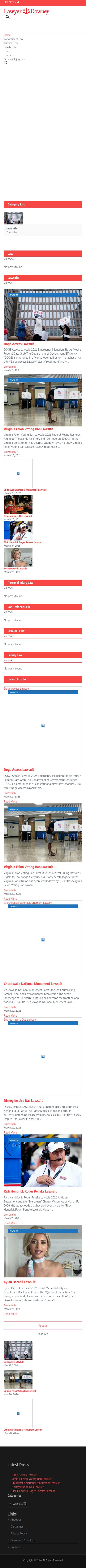 Law Office of Richard L. Downey - Fairfax VA Lawyers