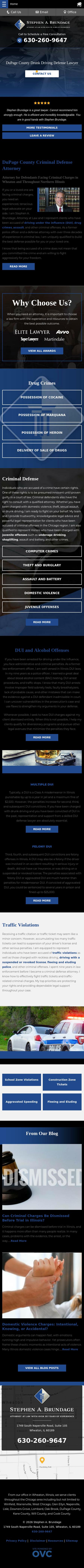 Law Office of Stephen A. Brundage - Wheaton IL Lawyers