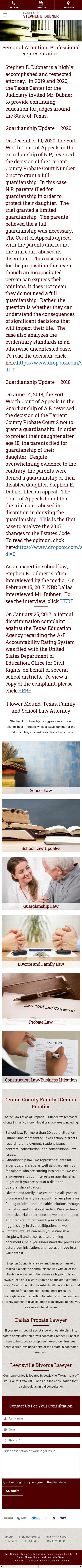 Law Office of Stephen E. Dubner - Flower Mound TX Lawyers