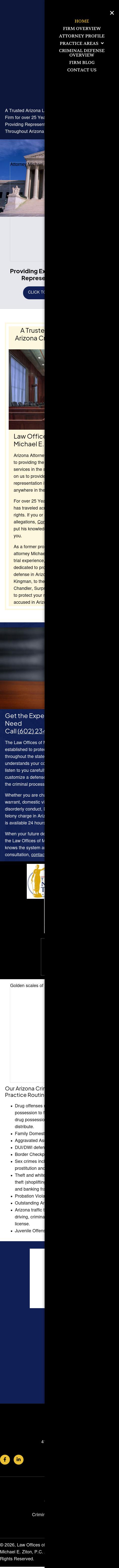 Law Offices Michael E. Ziton, P.C. - Phoenix AZ Lawyers