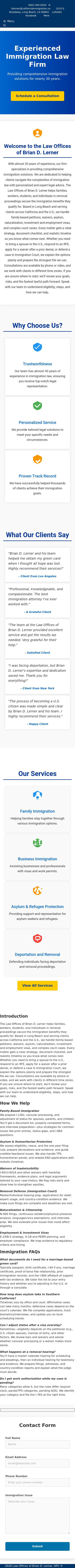 Law Offices Of Brian D. Lerner, APC - Long Beach CA Lawyers