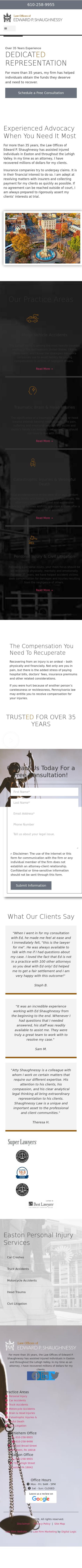 Law Offices of Edward P. Shaughnessy - Easton PA Lawyers