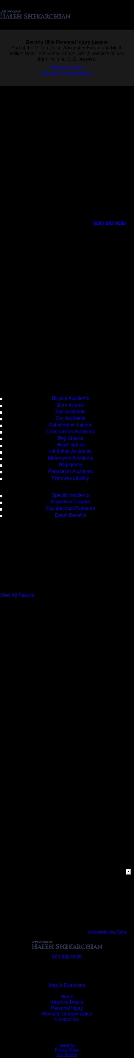 Law offices of Haleh Shekarchian - Beverly Hills CA Lawyers