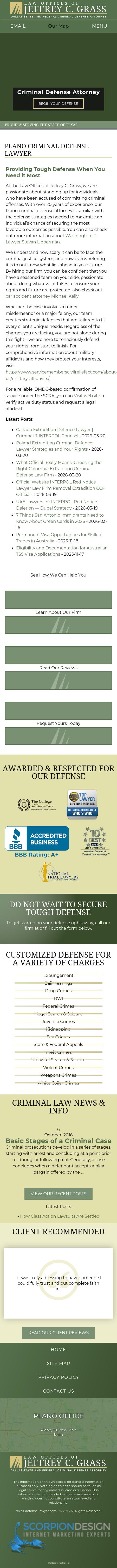Law Offices of Jeffrey C. Grass - Plano TX Lawyers