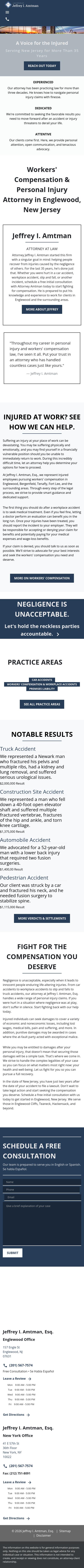 Law Offices of Jeffrey I. Amtman - Englewood NJ Lawyers