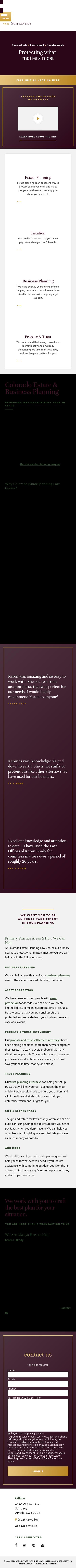 Law Offices of Karen Brady, P.C. - Arvada CO Lawyers