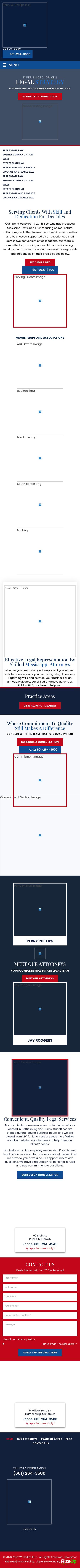 Law Offices of Perry W. Phillips, PLLC - Hattiesburg MS Lawyers
