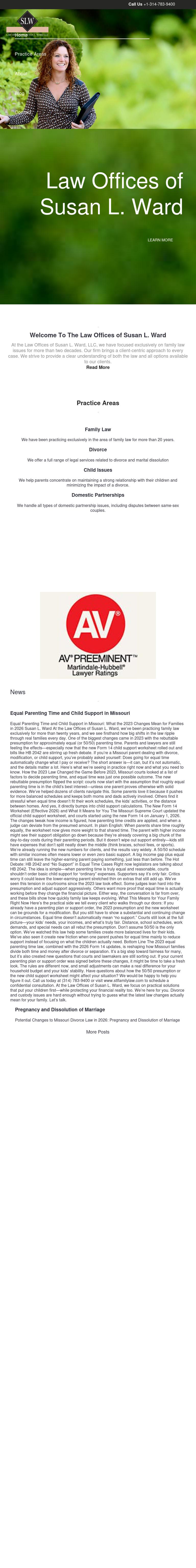 Law Offices of Susan L. Ward LLC - Clayton MO Lawyers