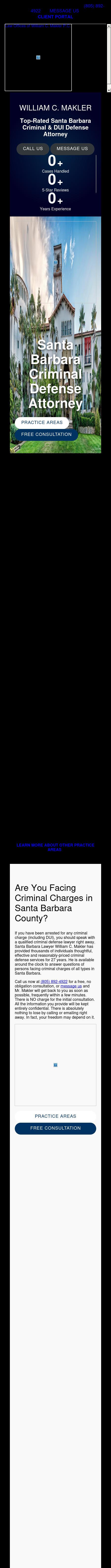 Law Offices of William C. Makler, A Professional Corporation - Santa Barbara CA Lawyers