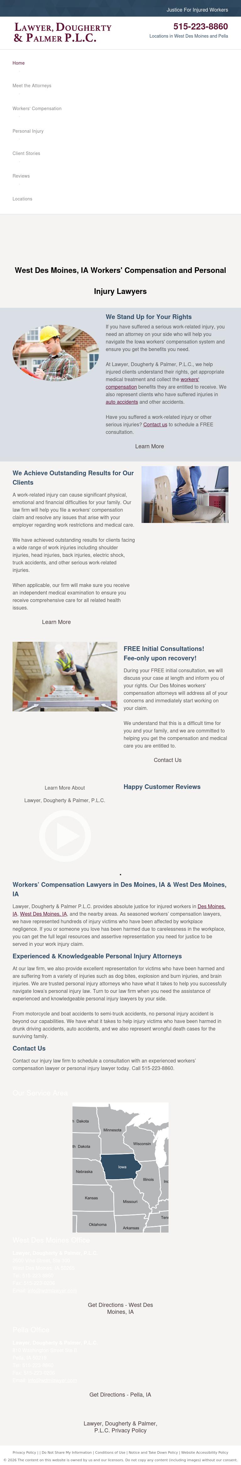 Lawyer, Dougherty, Palmer & Flansburg, P.L.C. - West Des Moines IA Lawyers