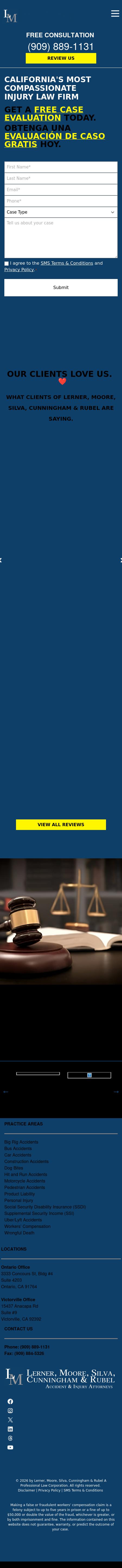 Lerner, Moore, Silva, Cunningham & Rubel - Victorville CA Lawyers