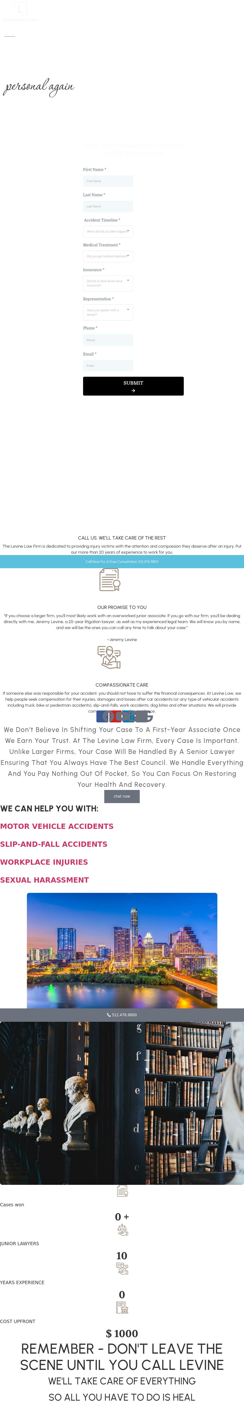 Levine Law Firm P.C. - Austin TX Lawyers