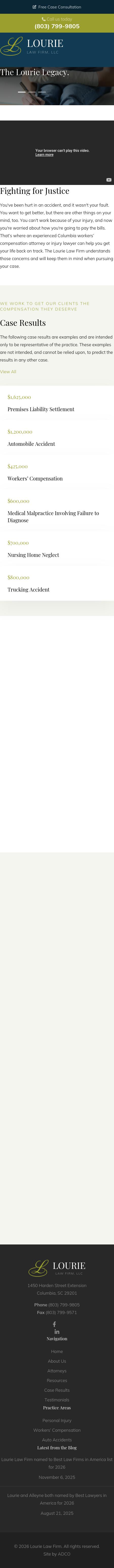 Lourie Law Firm, LLC - Columbia SC Lawyers