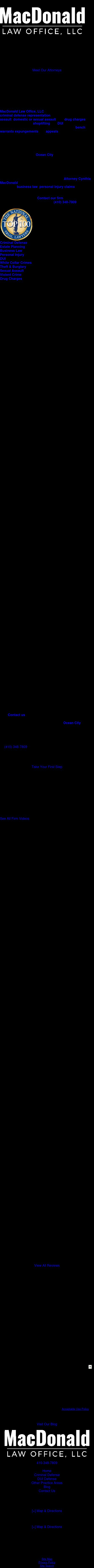 MacDonald Law Office, LLC - Salisbury MD Lawyers