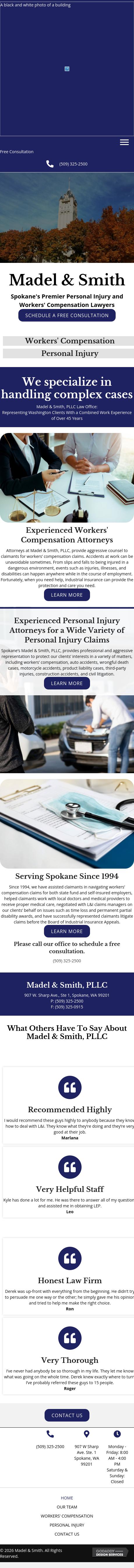 Madel and Smith Law Office - Spokane WA Lawyers