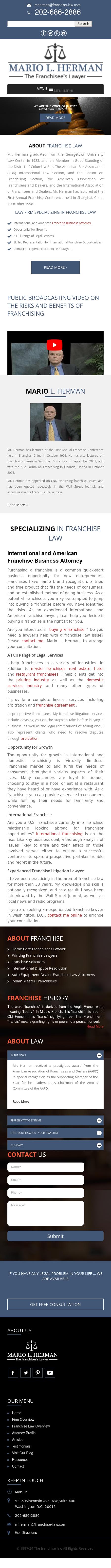 Mario L. Herman - Washington DC Lawyers