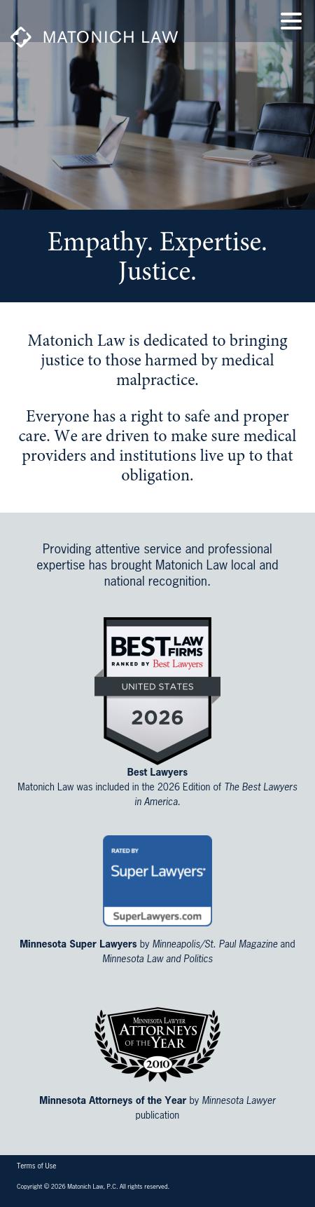 Matonich & Persson, Chtd. - Minneapolis MN Lawyers