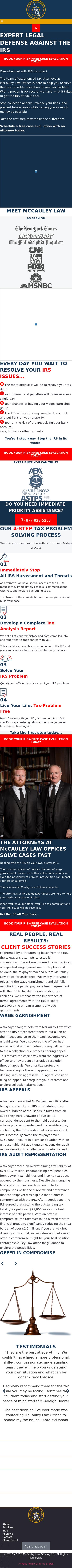 McCauley Tax Law - Chadds Ford PA Lawyers