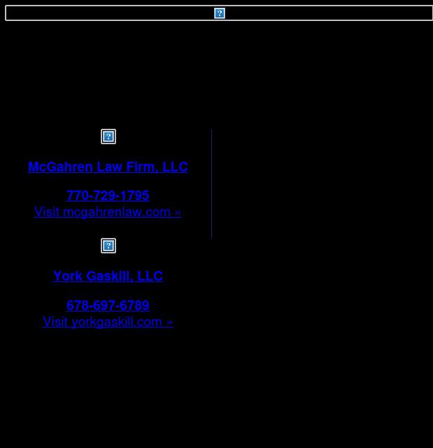 McGahren, Gaskill & York, LLC - Norcross GA Lawyers