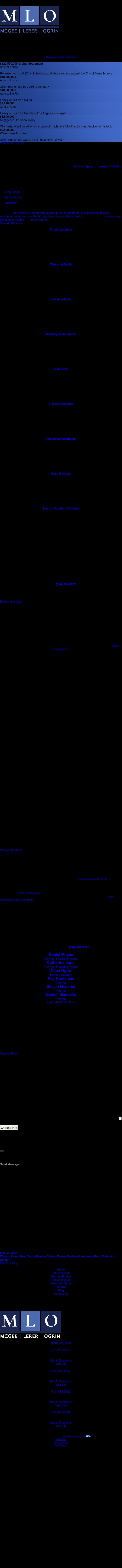 McGEE, LERER & Associates - Los Angeles CA Lawyers