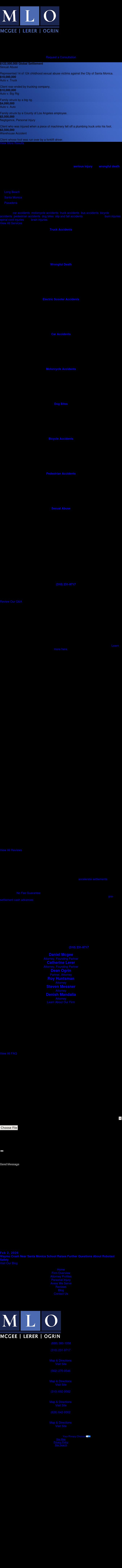 McGEE, LERER & Associates - Santa Monica CA Lawyers