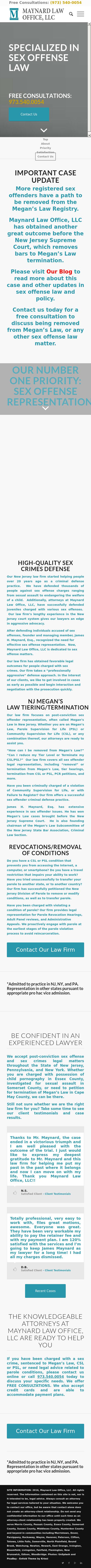 Maynard Law Office, LLC - Morristown NJ Lawyers