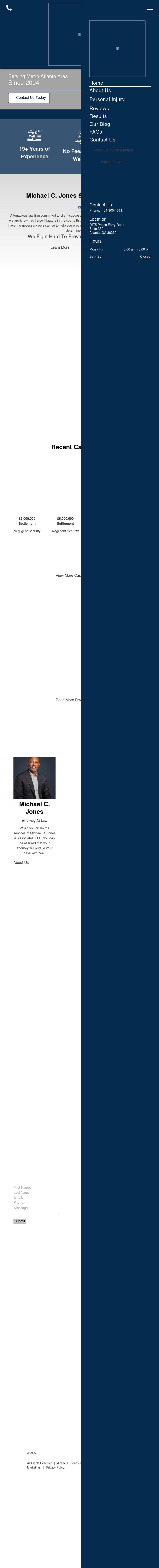 Michael C. Jones & Associates, LLC - Atlanta GA Lawyers