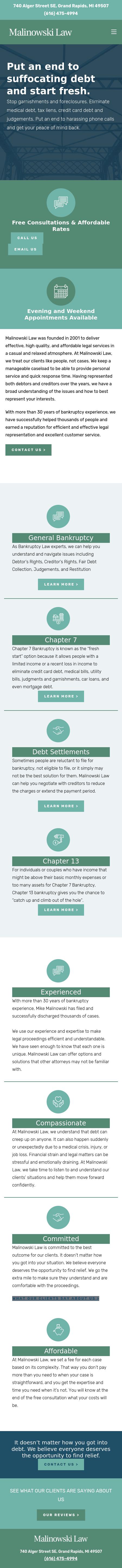 Michael M. Malinowski PLC - Grand Rapids MI Lawyers