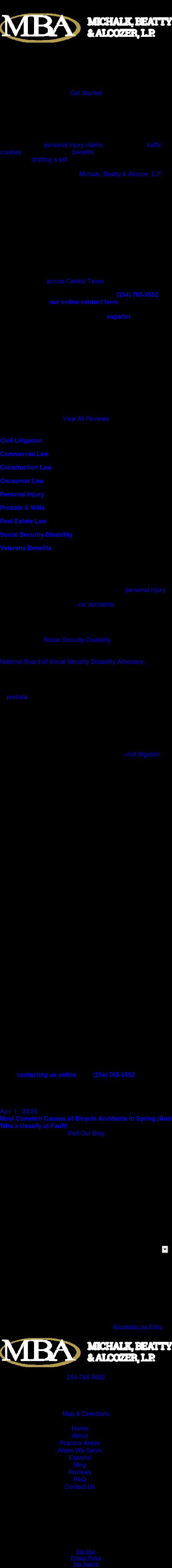 Michalk, Beatty & Alcozer, L.P. - Temple TX Lawyers