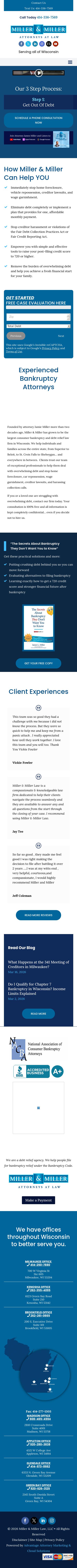 Miller & Miller Law, LLC - Milwaukee WI Lawyers