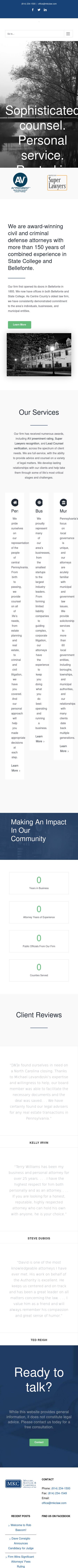 Miller, Kistler & Campbell - Bellefonte PA Lawyers