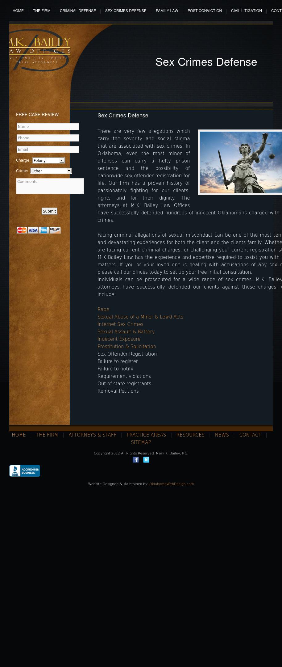 M.K. Bailey Law Offices - Oklahoma City OK Lawyers