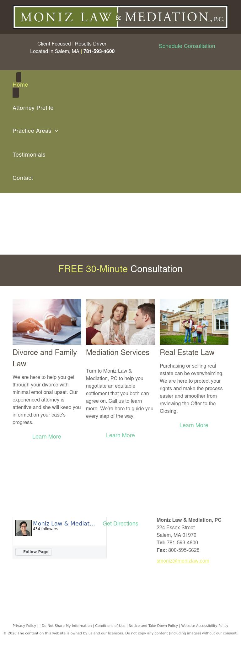 Moniz & Mendes, P.C. - Woburn MA Lawyers