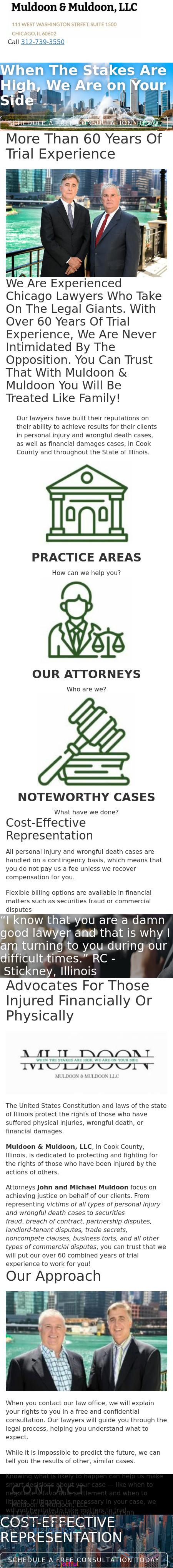 Muldoon & Muldoon, LLC - Chicago IL Lawyers