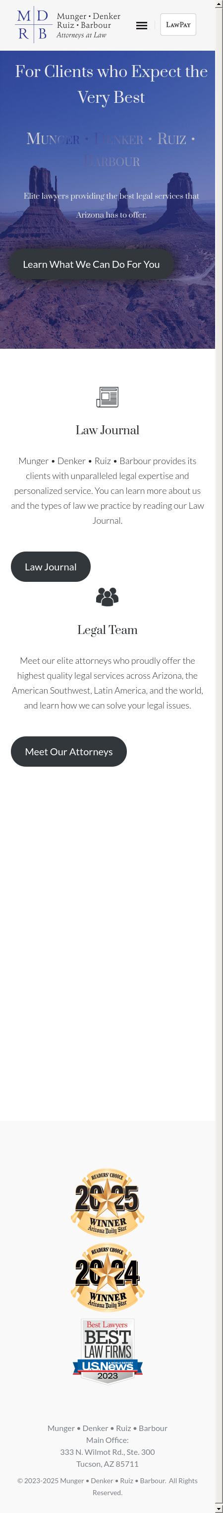 Munger Chadwick - Phoenix AZ Lawyers