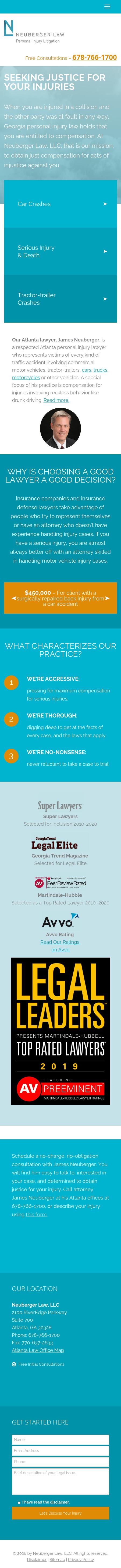 Neuberger Law, LLC - Atlanta GA Lawyers