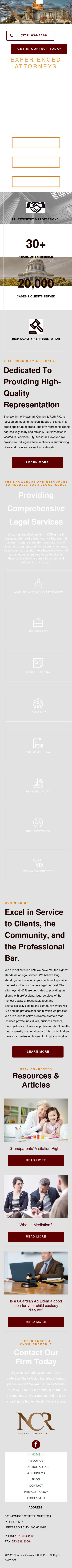 Newman, Comley & Ruth P.C. - Jefferson City MO Lawyers