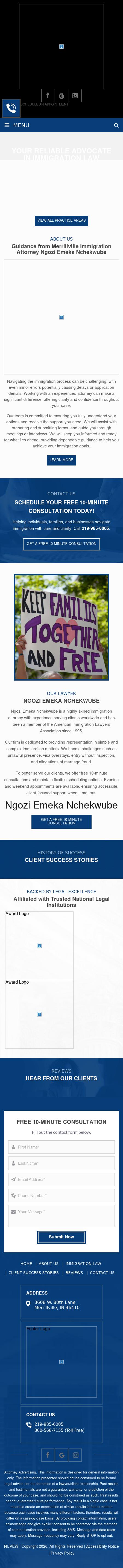 Ngozi Emeka Nchekwube, Esq. - Merrillville IN Lawyers