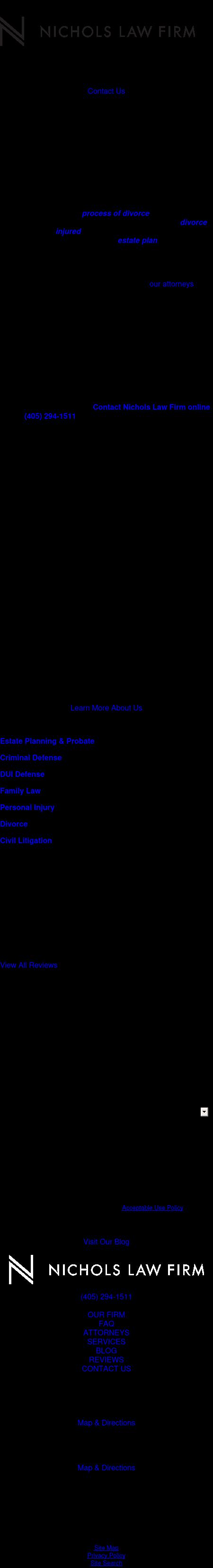 Nichols Law Firm - Norman OK Lawyers