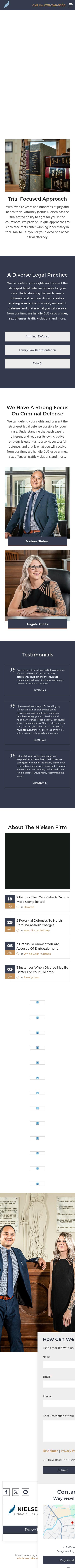 Nielsen Legal - Waynesville  NC Lawyers